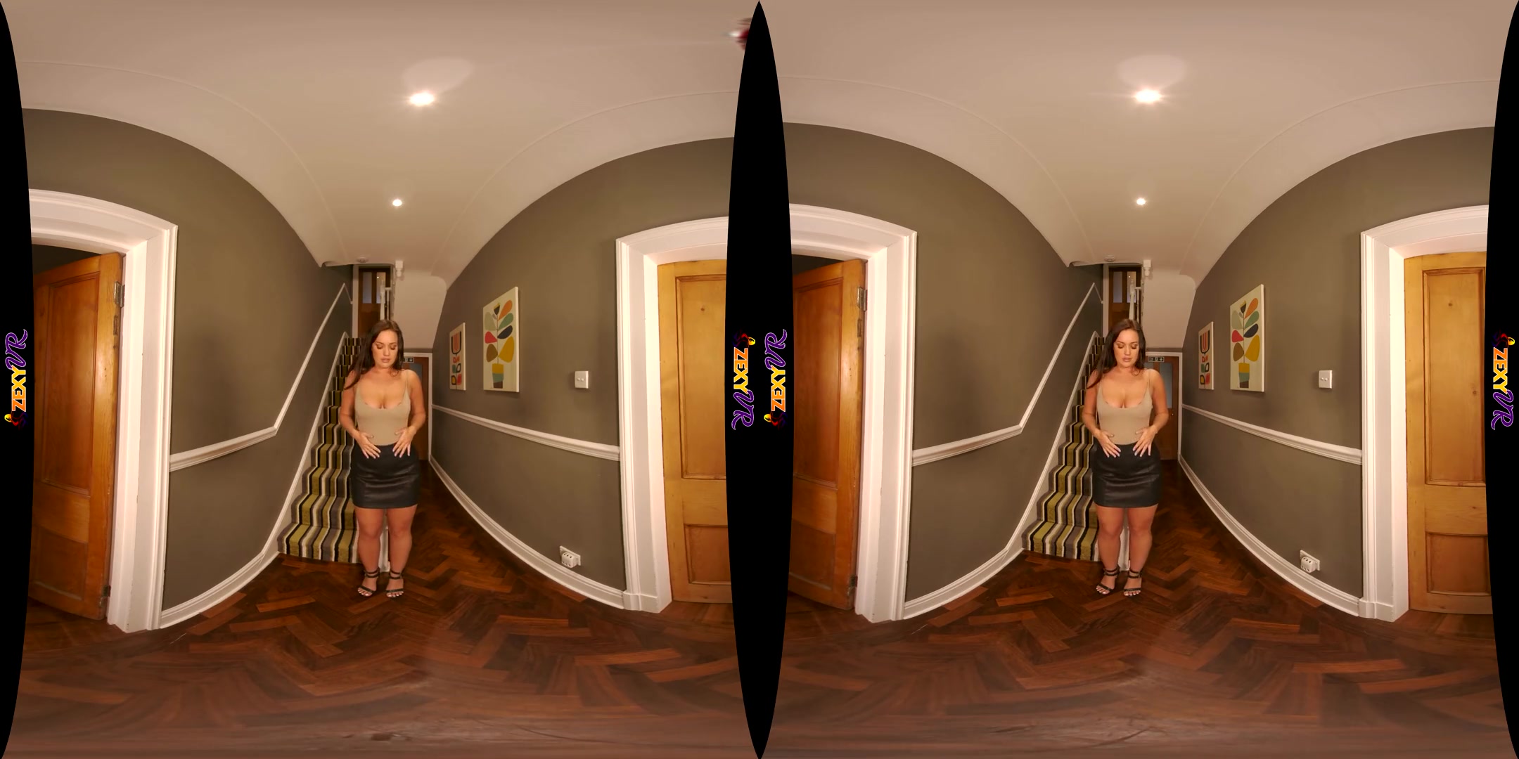 Stairway To Heaven - Big Tits Striptease Big Ass Curvy Solo Model
