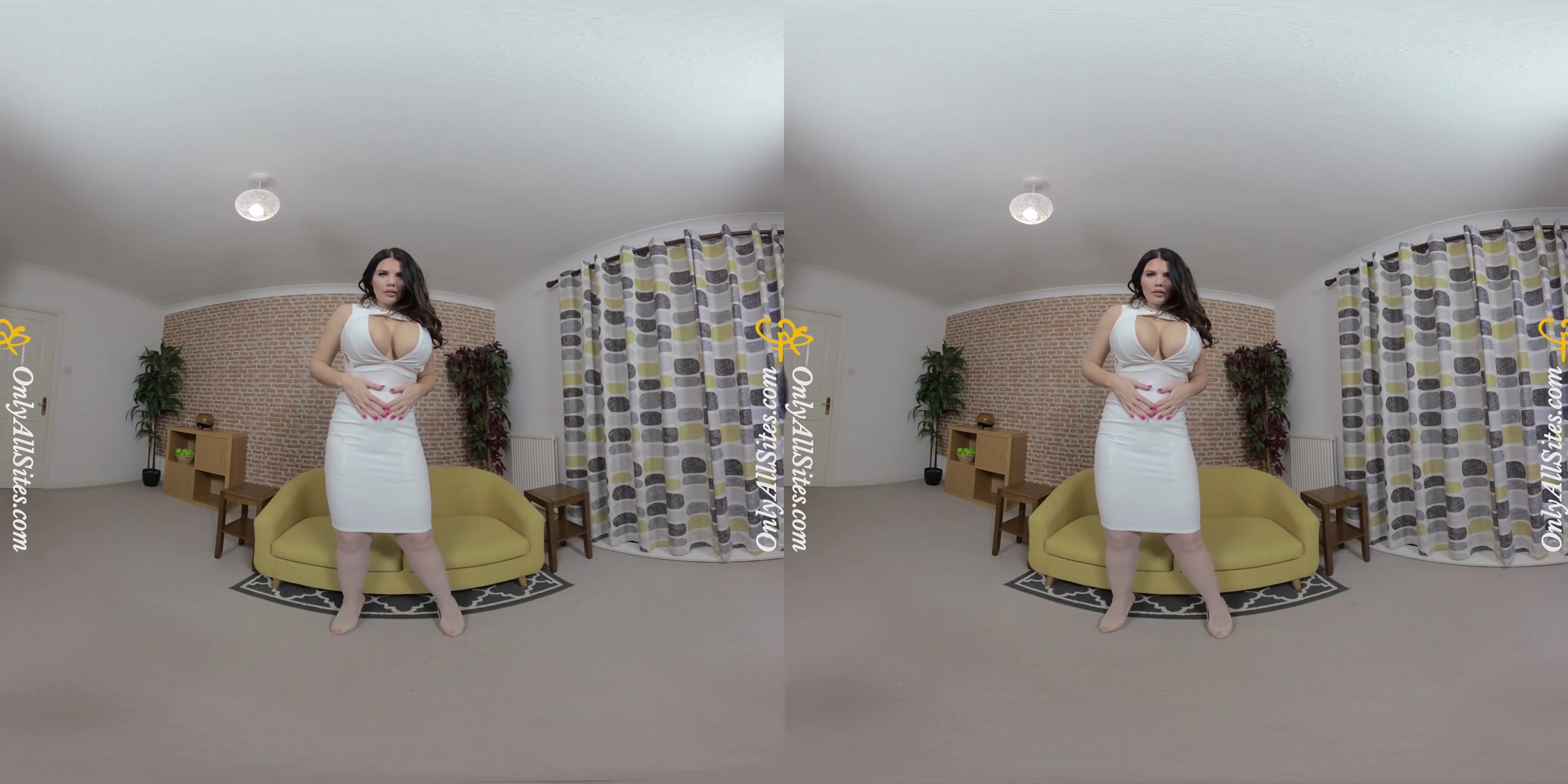 Terri Lou - Plays with Her Massive Tits - OnlyTease
