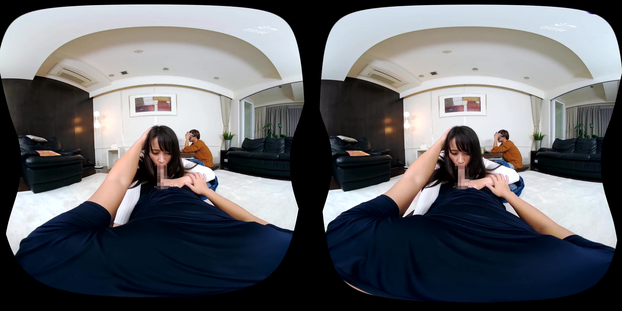 Kyoko Maki Step mom Has Secret Sex While Step son Watches VR 1 - SexLikeReal