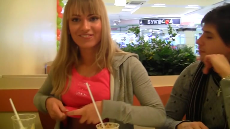 Two sexy pick up girls in one video