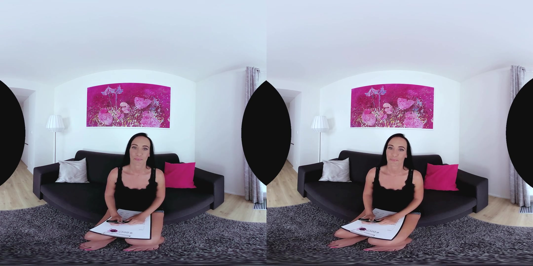 Kate Dee in Katie's First VR Casting - CzechVRCasting