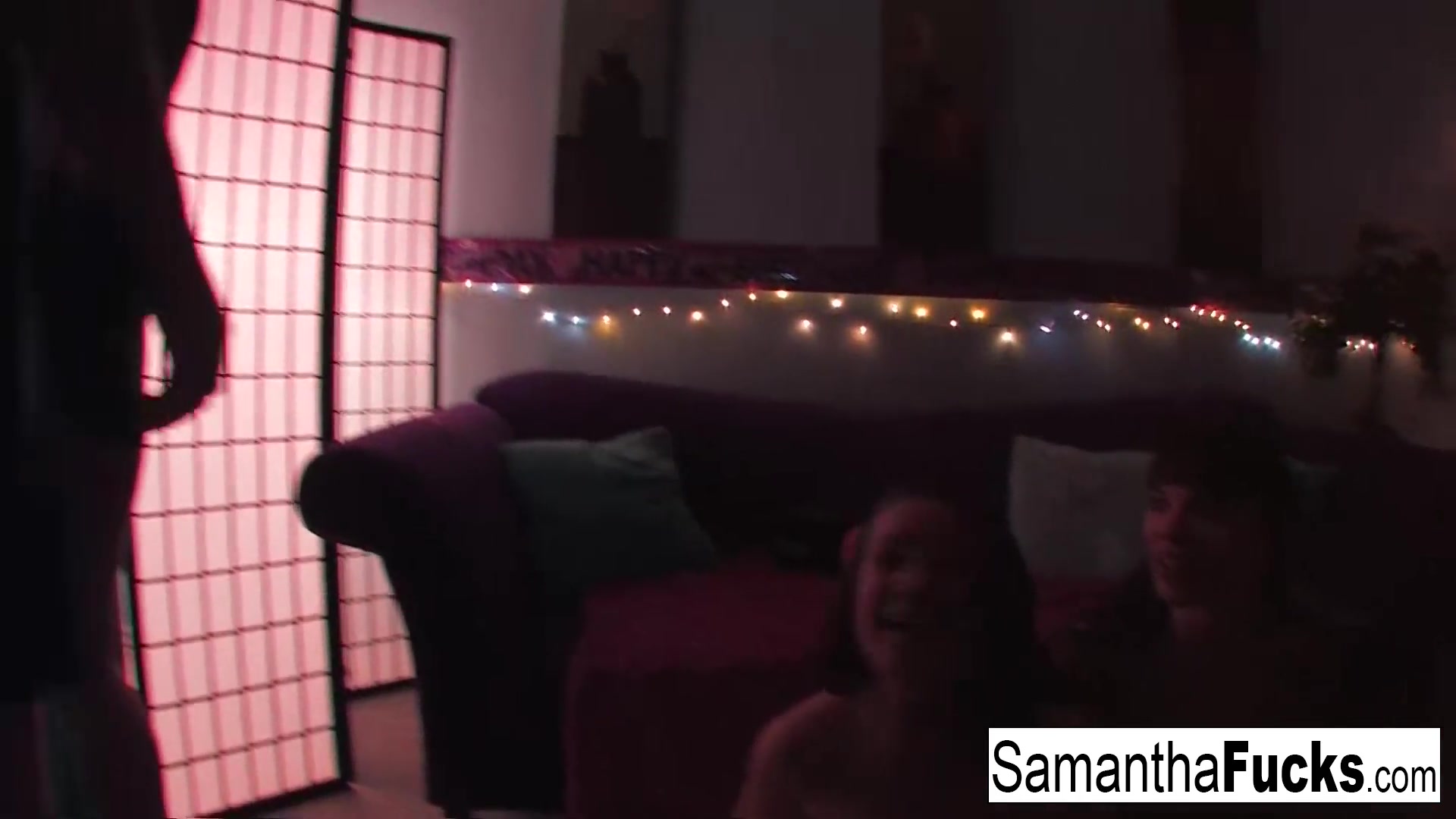 Samantha Saint Charity Bangs Dana DeArmond Alison Tyler Victoria White in Samantha Saint Celebrates Her Birthday With A Wild Crazy Orgy - SamanthaSaint