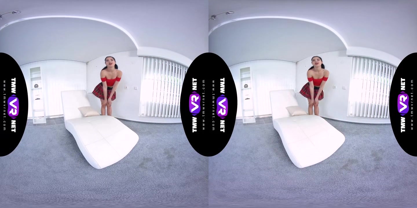 High-Heeled Brunette Masturbates Till Orgasm