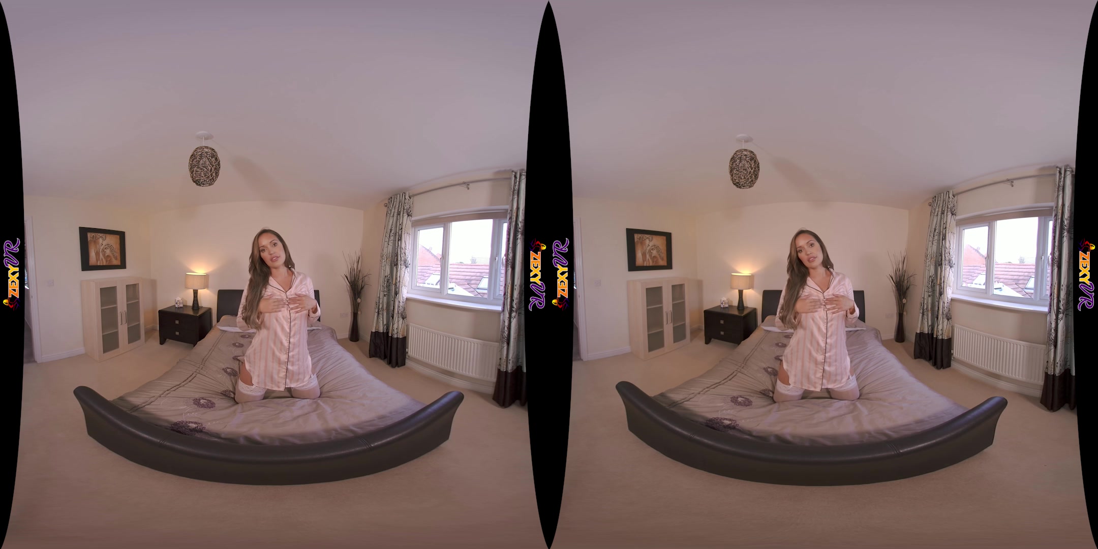 Bed Invitation featuring Frankie L - ZexyVR