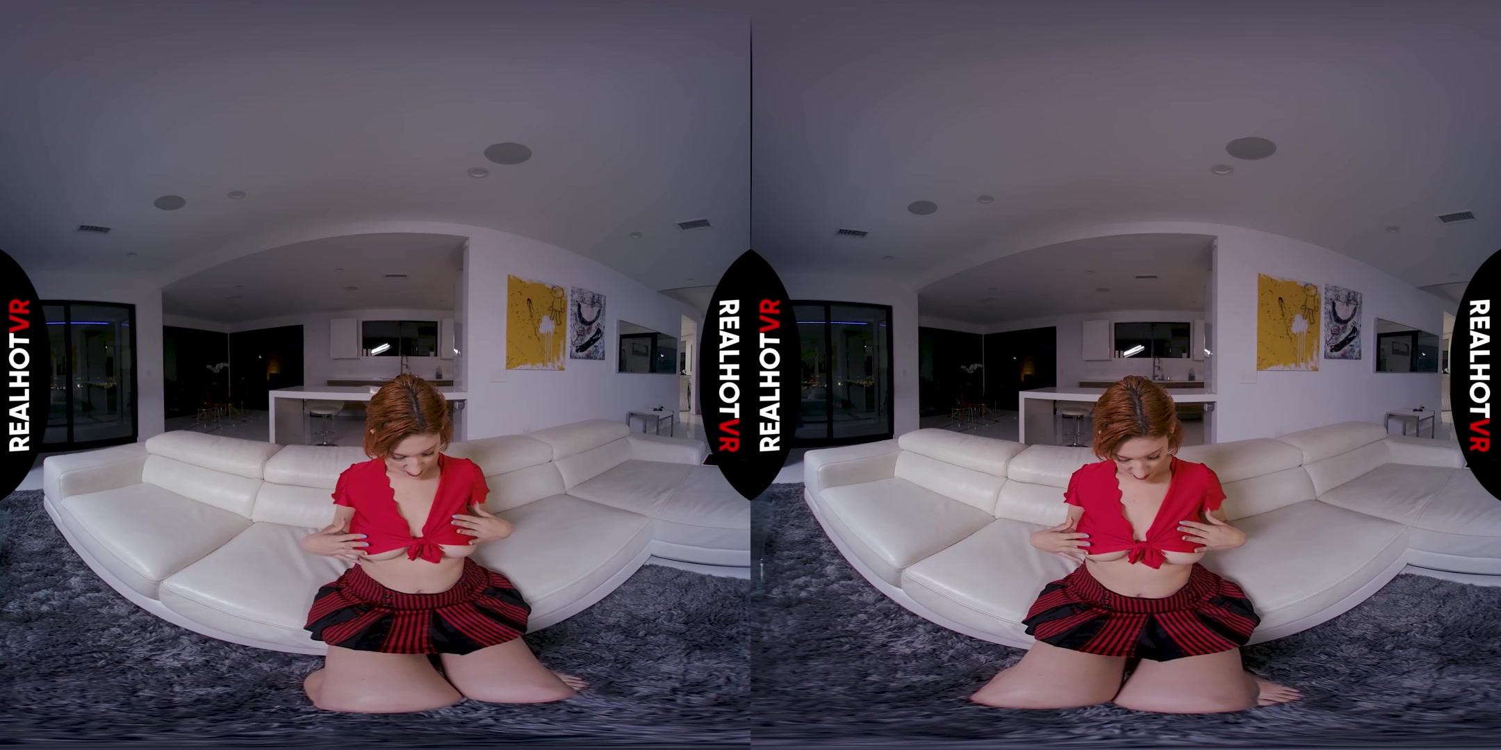 Beautiful Big Tit Redhead Wife Loves Cock - RealHotVR