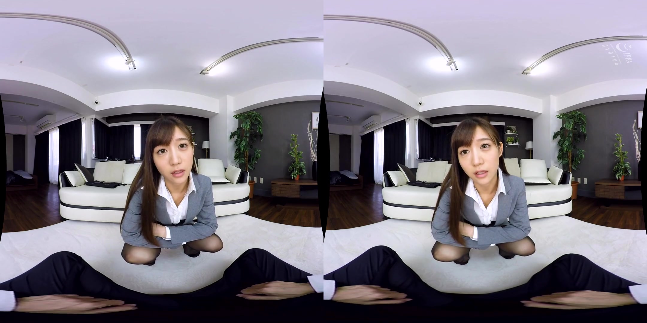 [VR for Masochistic Men] Former Bad Girl in Pantyhose Looking Down on Me 1 - Asian Nylons Foot Play Hardcore