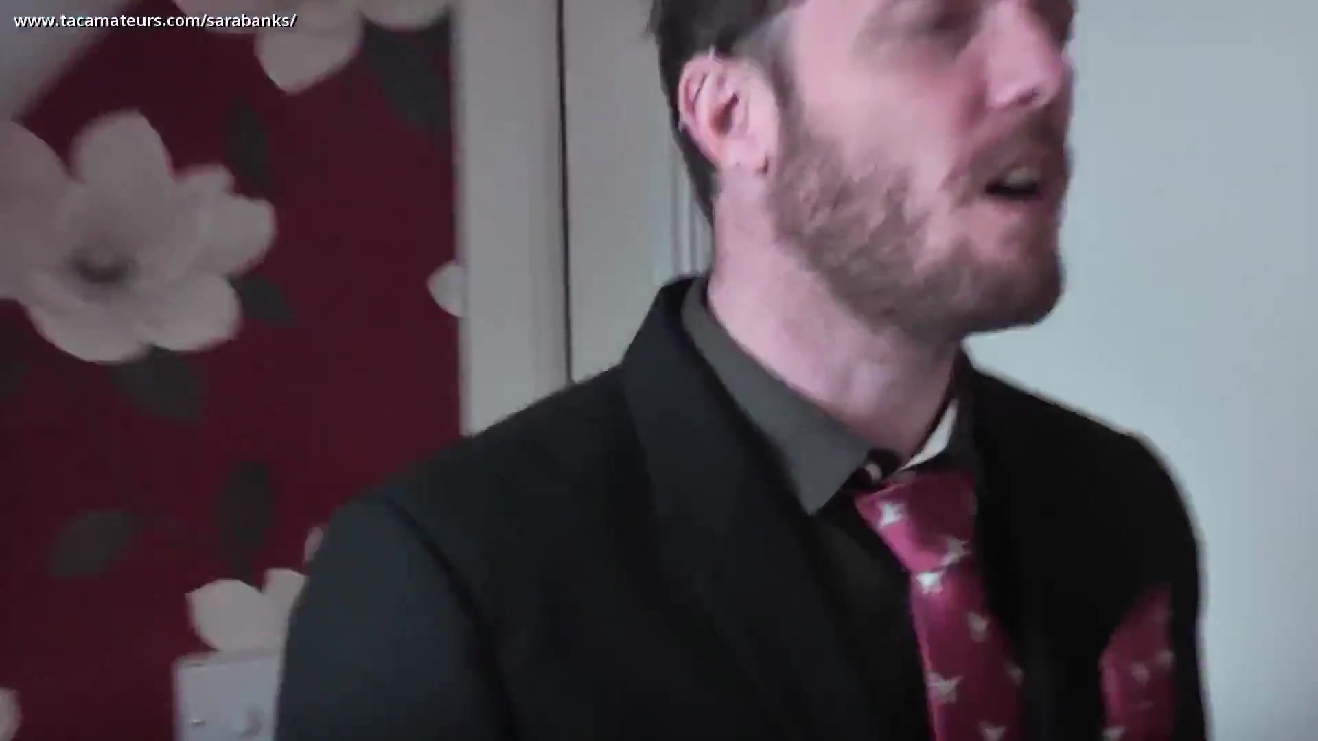 Bride Sara Fucks The Bestman & Groom - SaraBanks