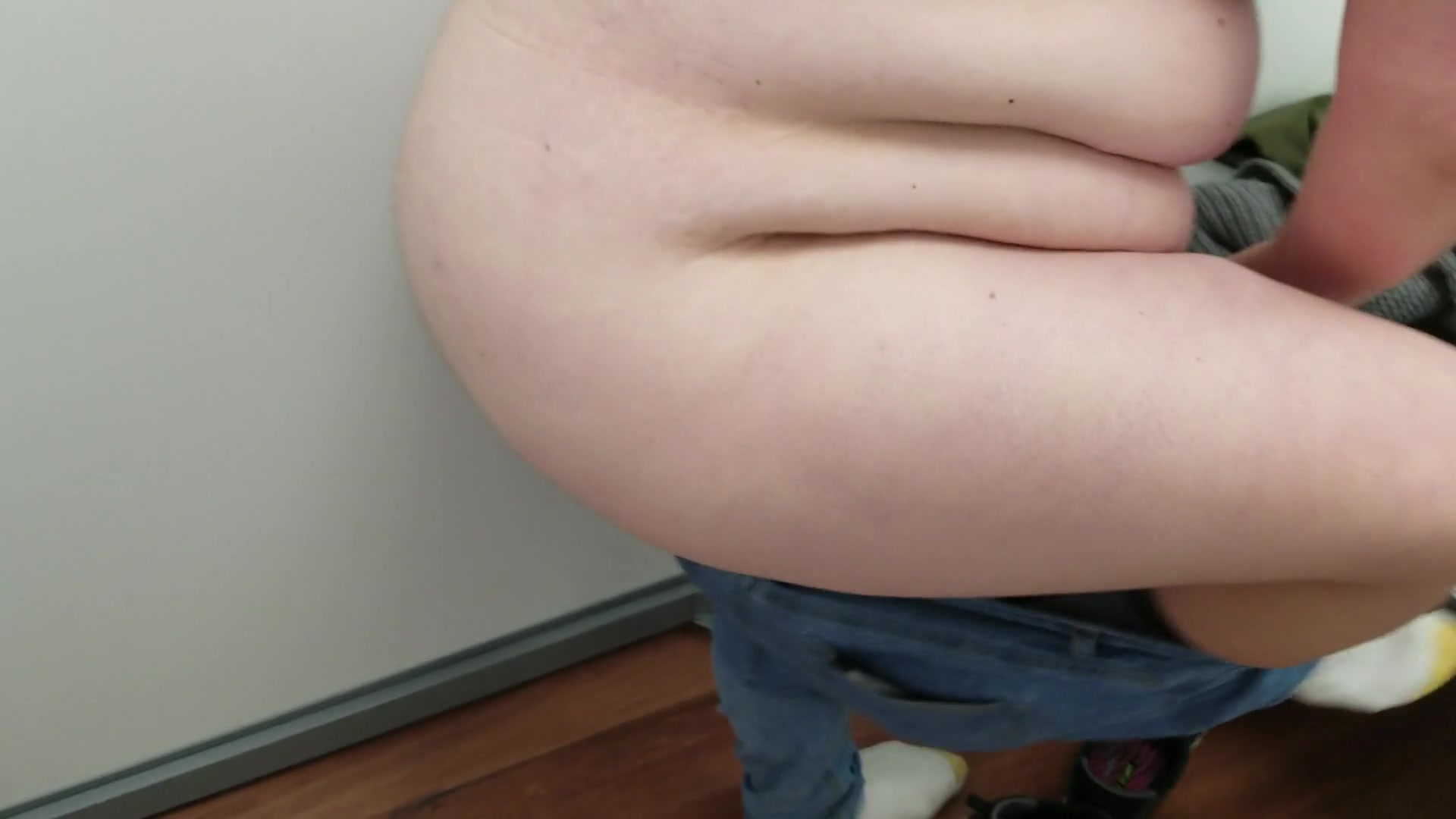 Sexy Bbw In A Stores Dressing Room - Sexynebbw
