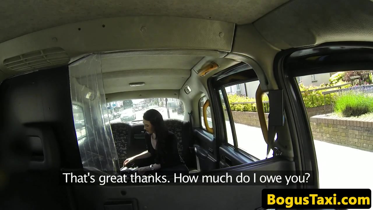 Taxi brit doggystyled through sluthatch