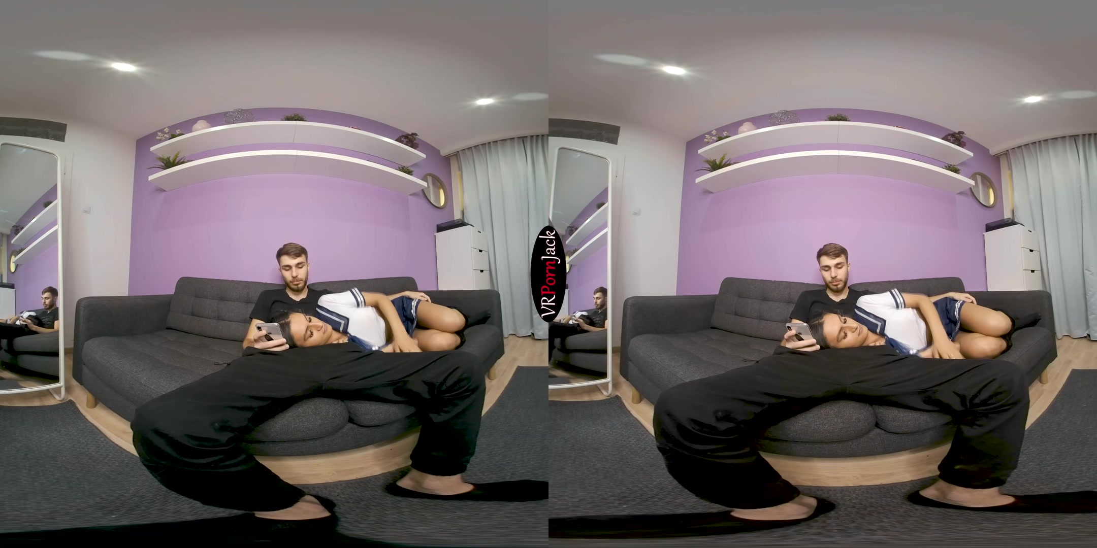 My Stepbrother is Too Naughty - VRpornjack