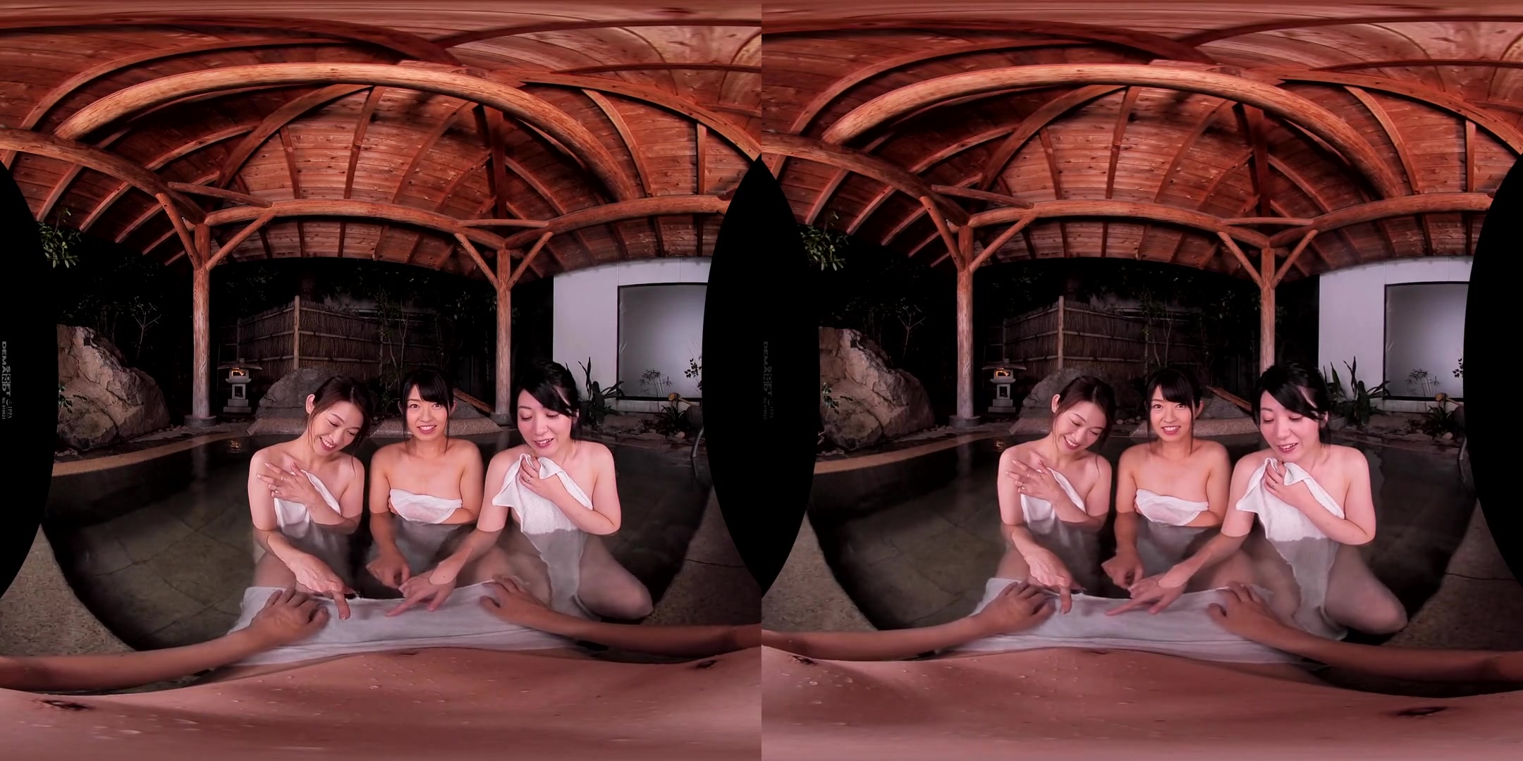 Jun Igarashi, Kyoko Kubo, Nao Yamaguchi An Orgy with Real Married Women at the Class Reunion in the Hot Springs 1 - SexLikeReal