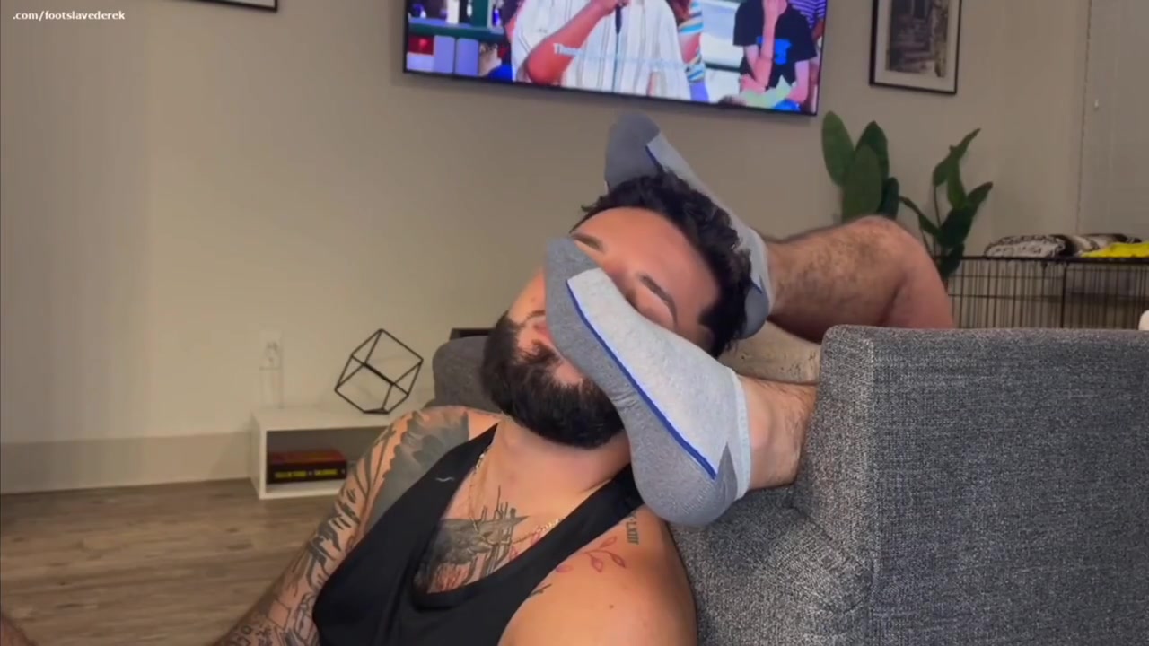 Footslavederek Loves Smelling Stinky Man Feet