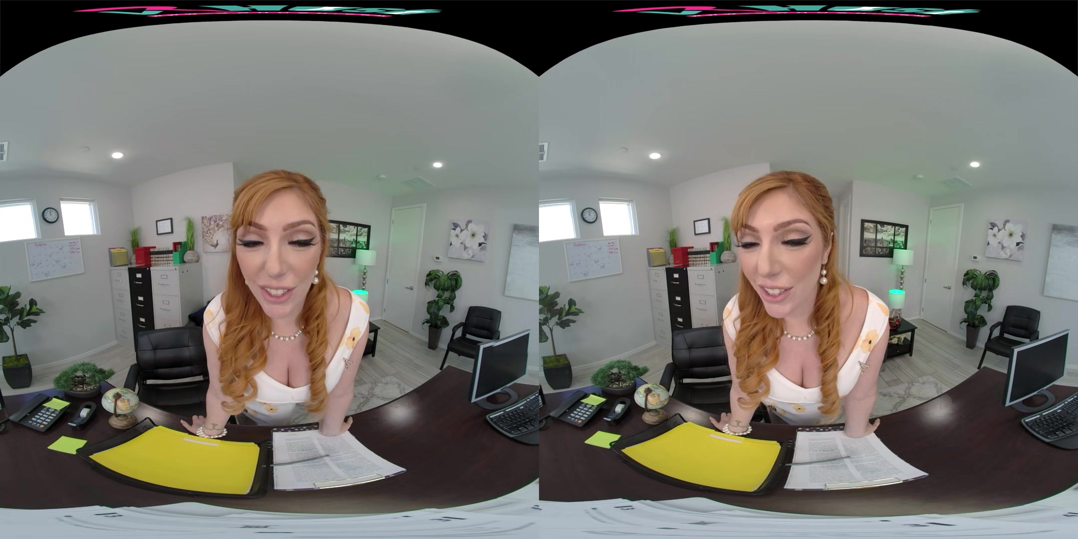 VRHUSH Redhead Lauren Phillips wants an anal creampie