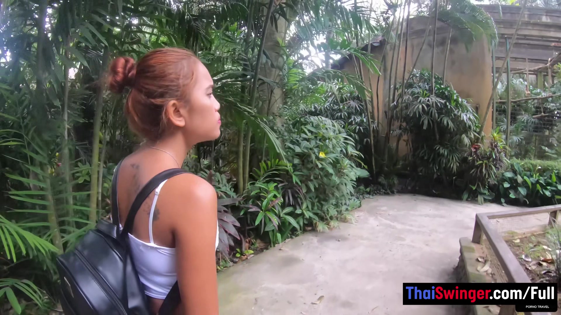 Bubble butt Thai GF licked and fucked at home after a day out