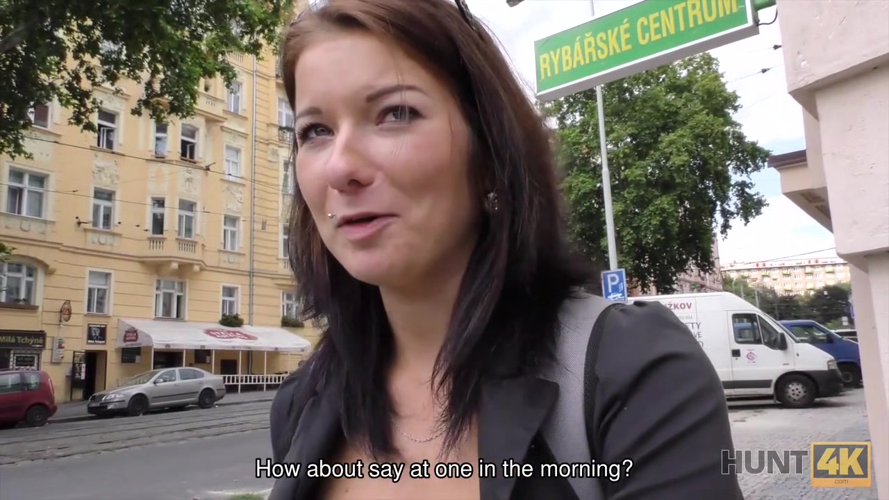 HUNT4K. Naughty man made beautiful brunette cheat on her docile BF