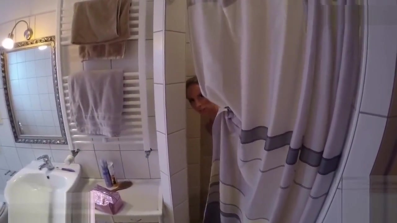 MyDirtyHobby - Blonde gets fucked in the bathroom