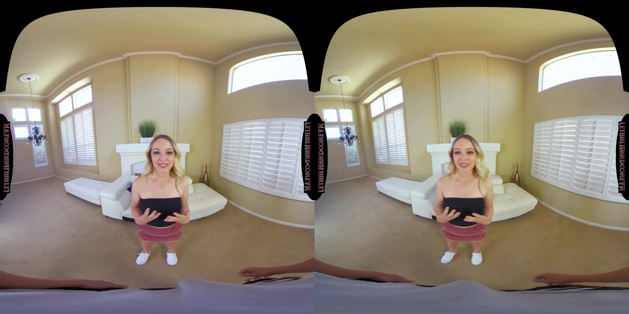 Her First Creampie - Blonde POV Blowjob Hardcore