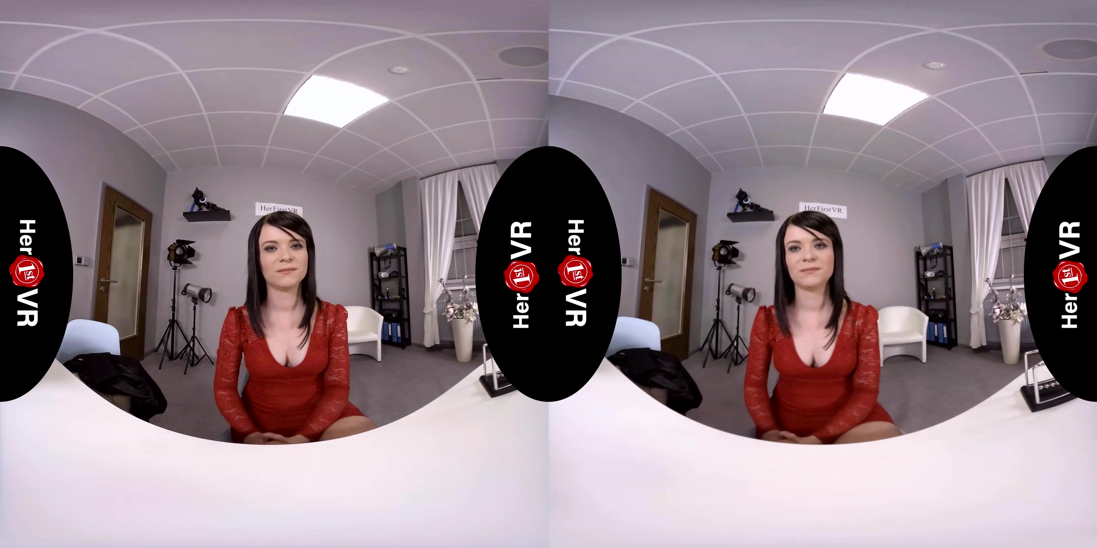 Lena King - First Vr Casting; Pale Brunette Casting