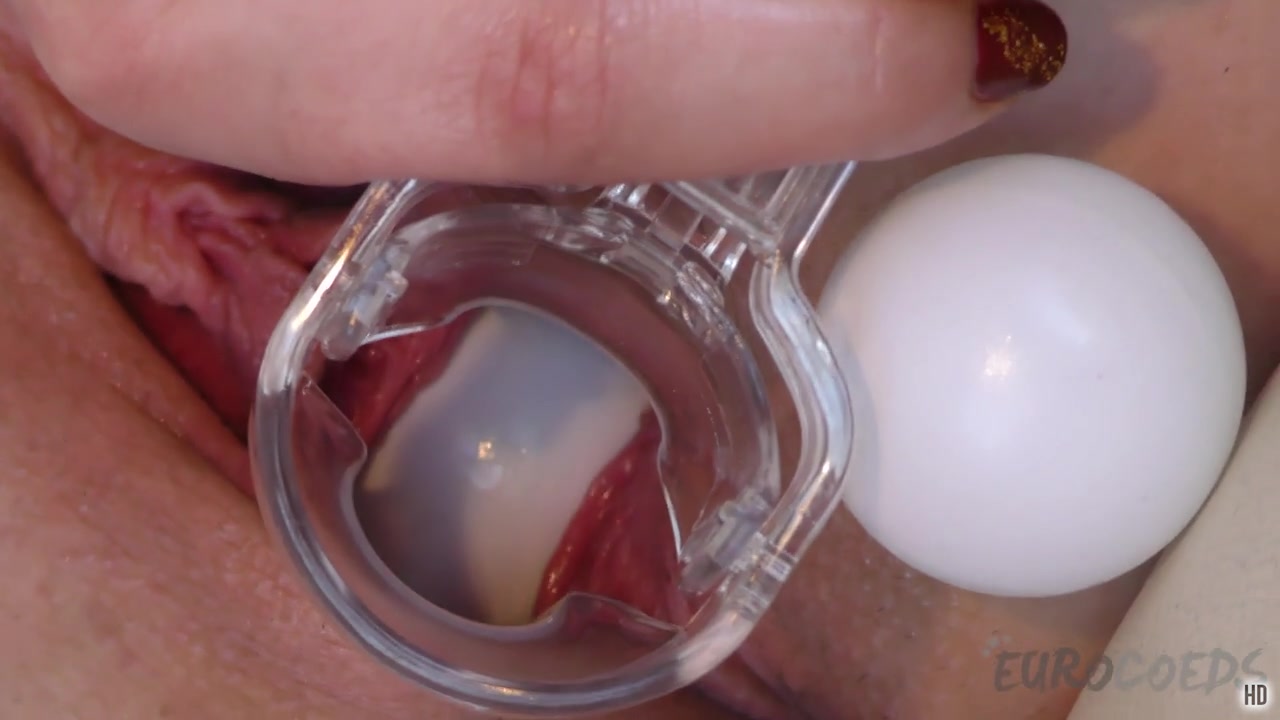 Vanessa Klein Strange Object Pussy Insertions Ping Pong Ball Pussy Masturbation