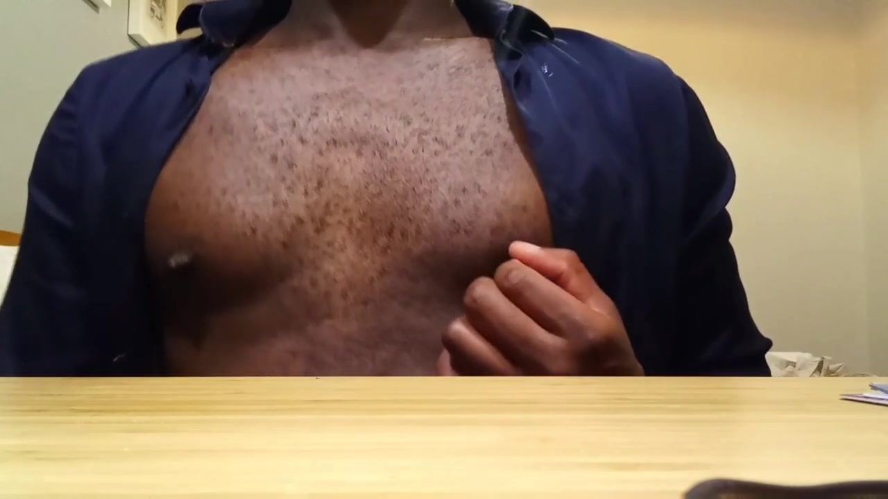 Green Temple Cums From Nipple Play
