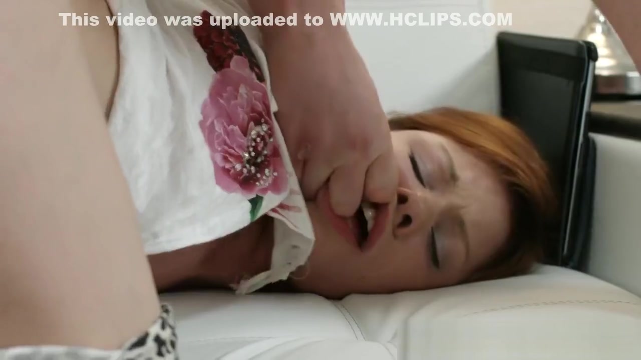 19yo redhead roughly pounded by stepbrother
