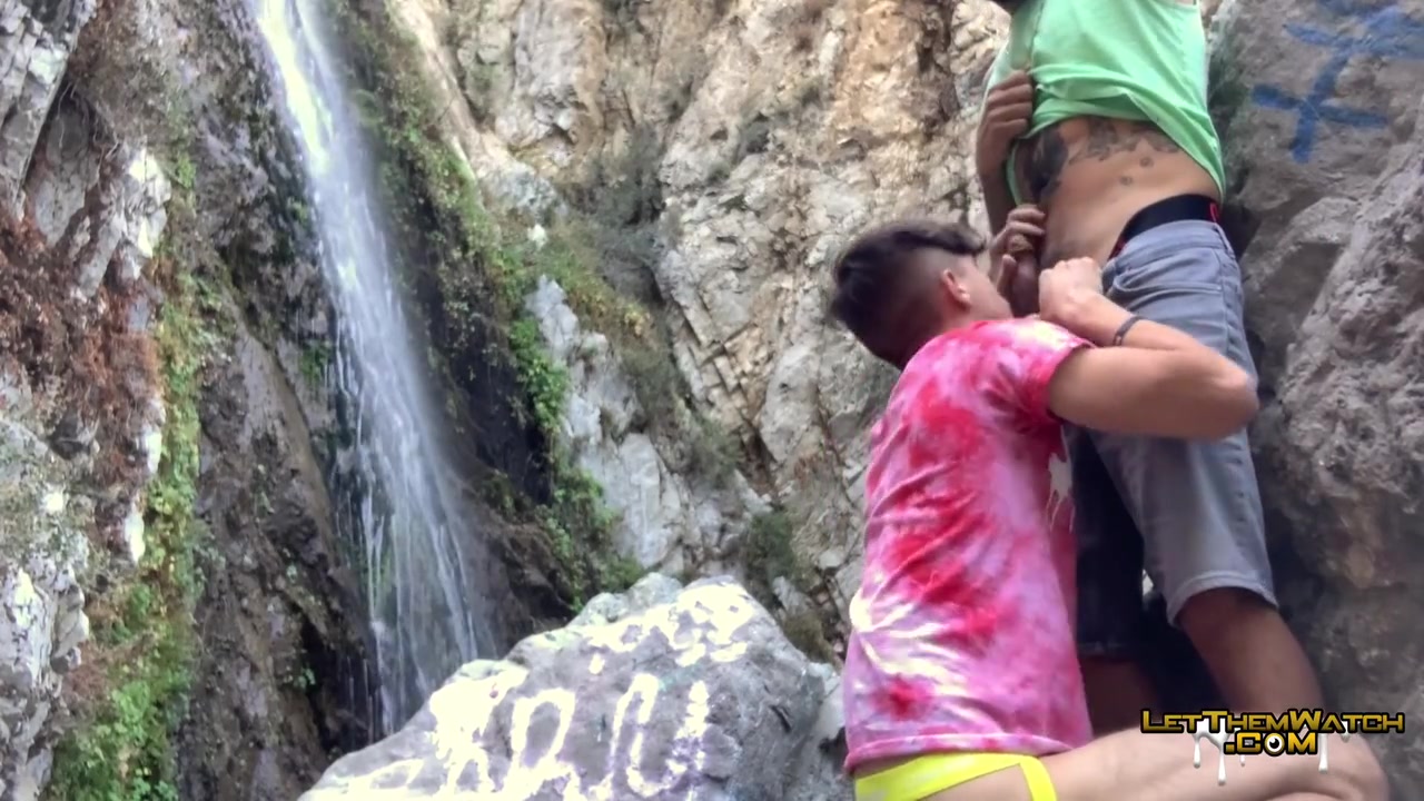Jay Magnus And Gay Boy - Young Twink Fucked Public Waterfall Bareback Cumshot Juven