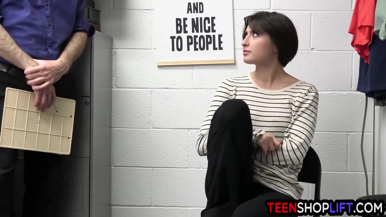 Angeline Red In Pretty teen 18+ Thief Caught Stealing Medicati