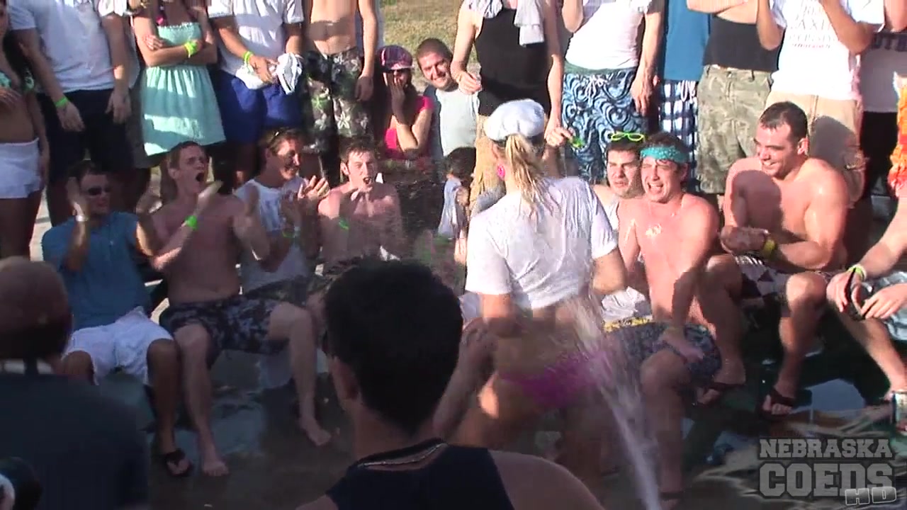 neverbeforeseen South Padre Wet T Then Cops Breaking It Up - NebraskaCoeds