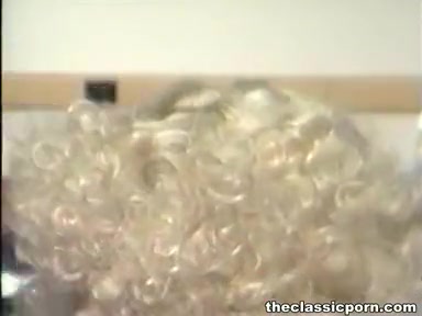 Horny quickie from the blonde nurse