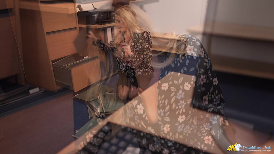 Ashley Jayne in Naughty Office Perv - DownblouseJerk