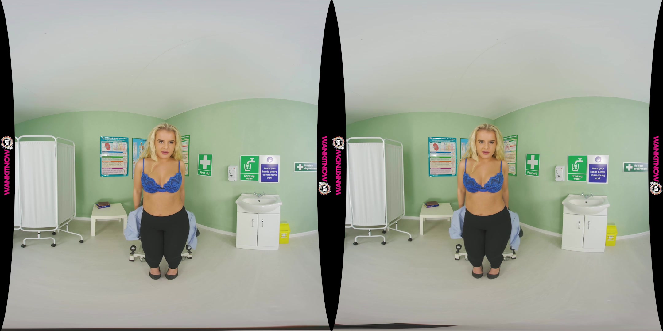 Full Body Examination featuring Dana E - WankitNowVR