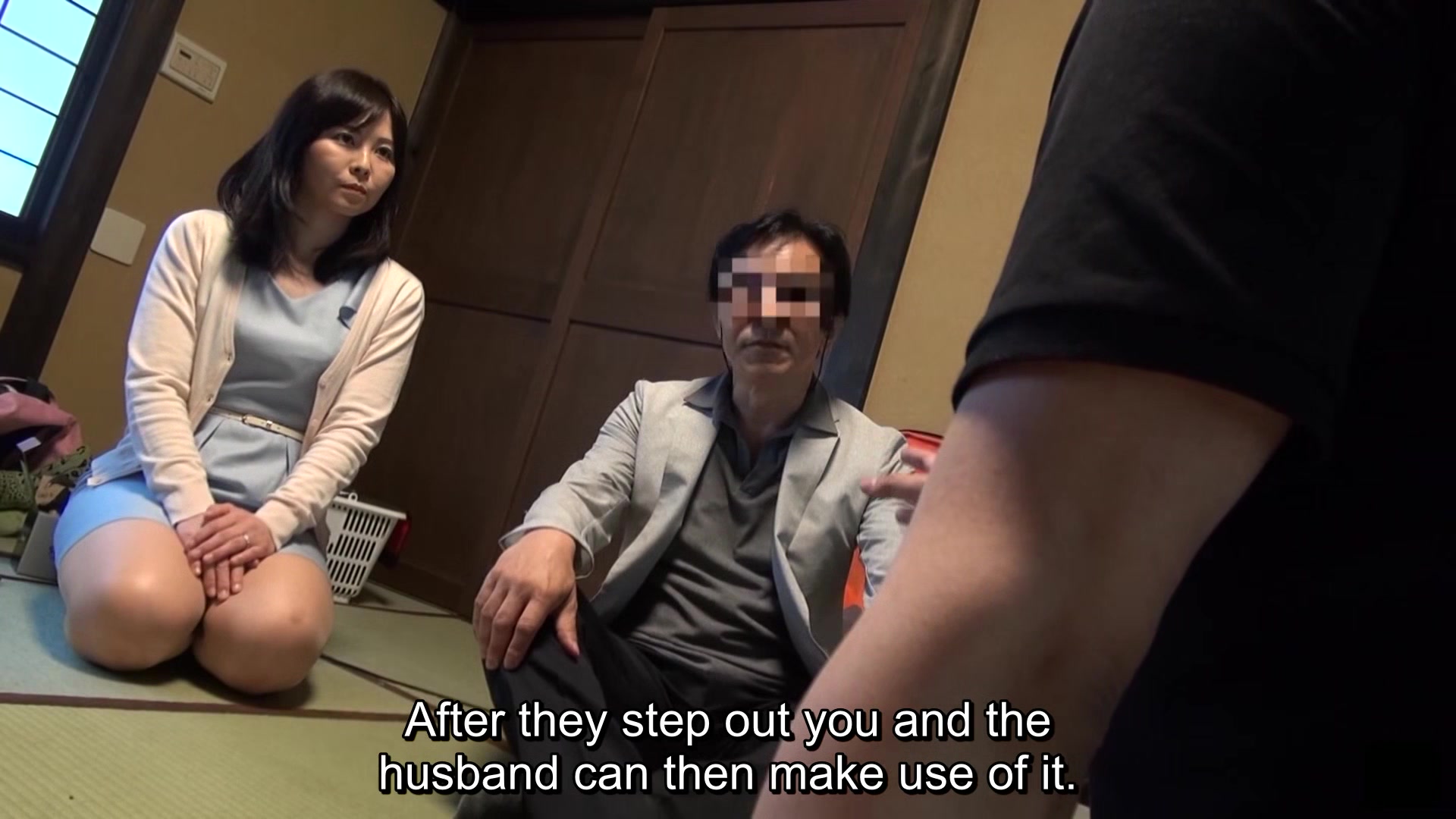 Japanese hotwife swapping first time foursome prank scenario