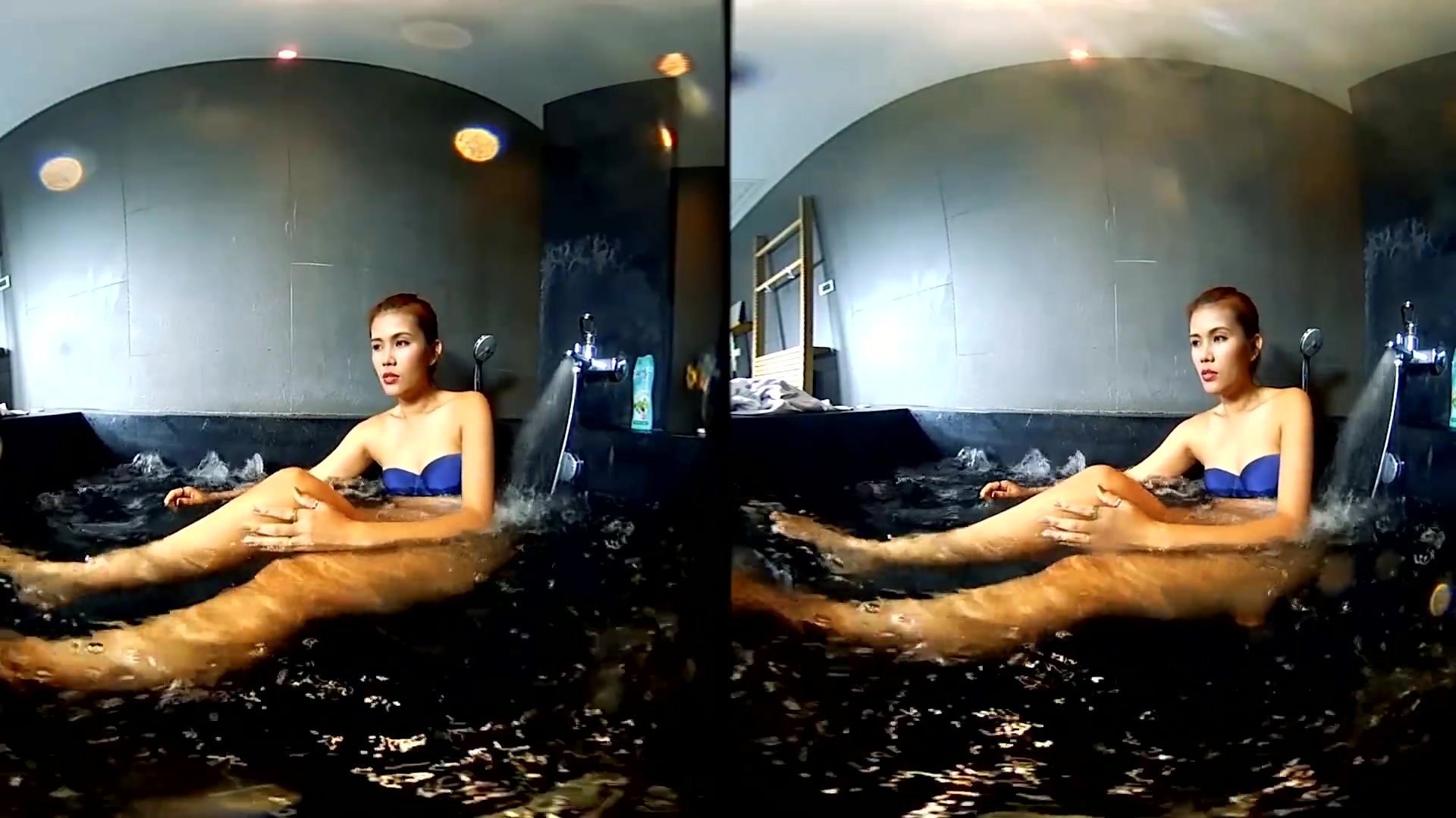 Wet Finger Games In The Whirlpool 3 - VRpussyVision