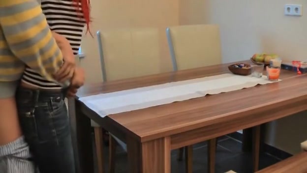 Her amazing ass was penetrated by humongous tweenie