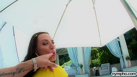 NYMPHO Aidra Fox gets stretched out by a big cock