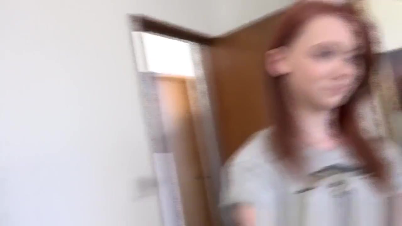 Redheaded teen 18+ gets POV fingered