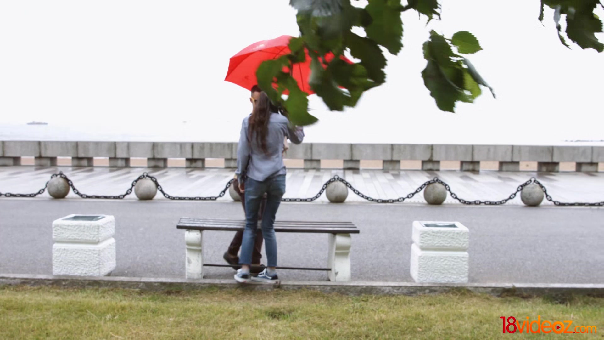 18videoz - Ariana Shaine - Casual teen 18+ fuck on rainy day