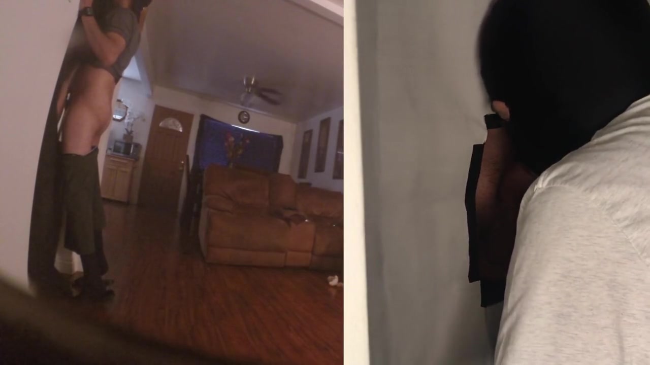 Latino College student 18+ Drained At Glory Hole