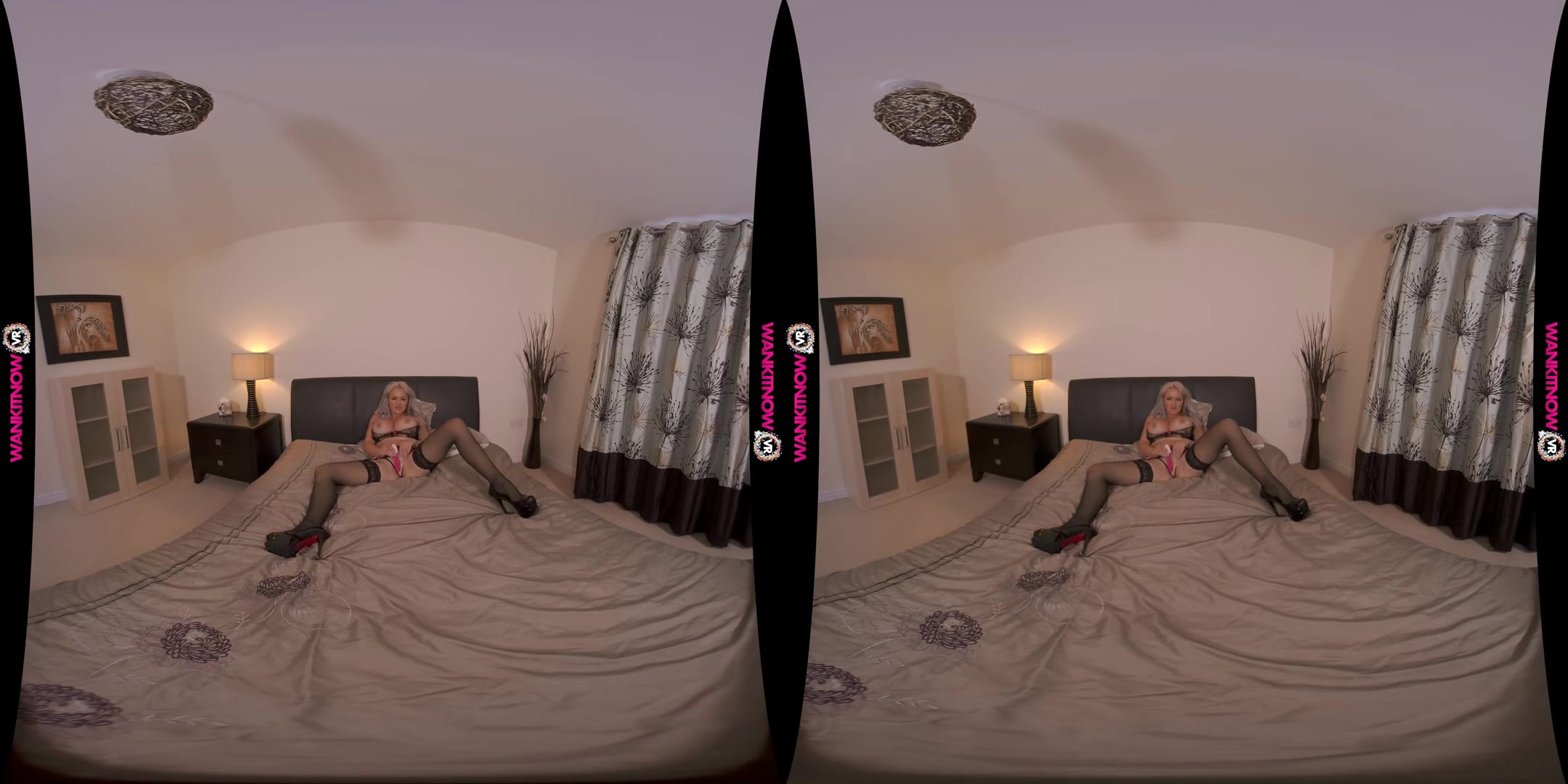 Girlfriend Experience - Big Tit British Babe Solo on the Bed