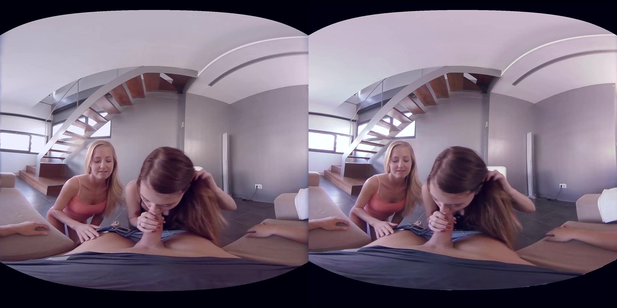 Misha Cross & Sicilia in Fun At Home - VirtualRealPorn