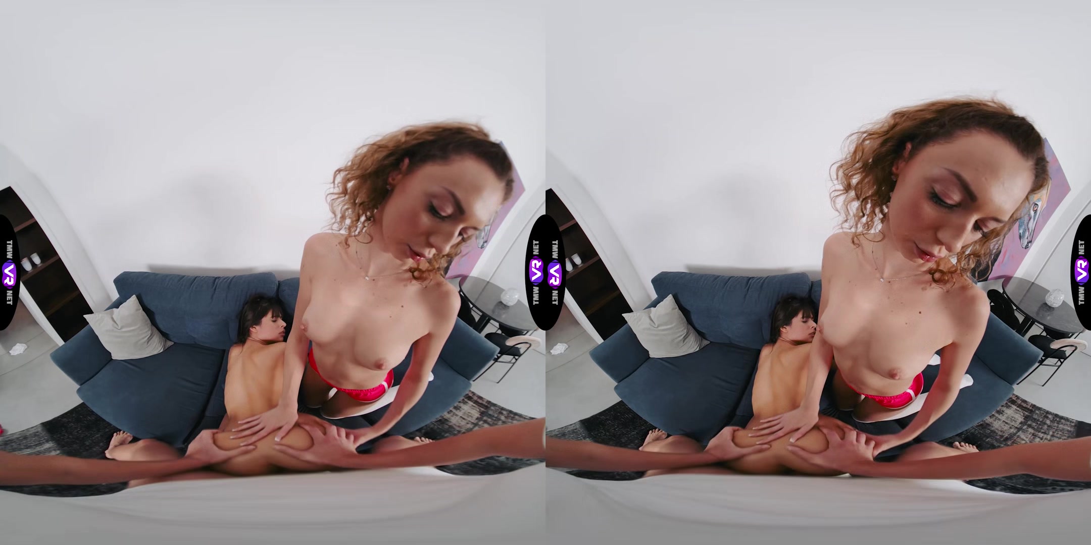 Workout turns into a threesome