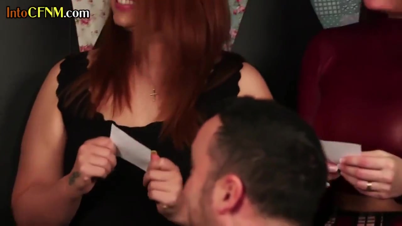 Cfnm Femdom Group Gives Hj And Bj Pleasure To Bound Guy