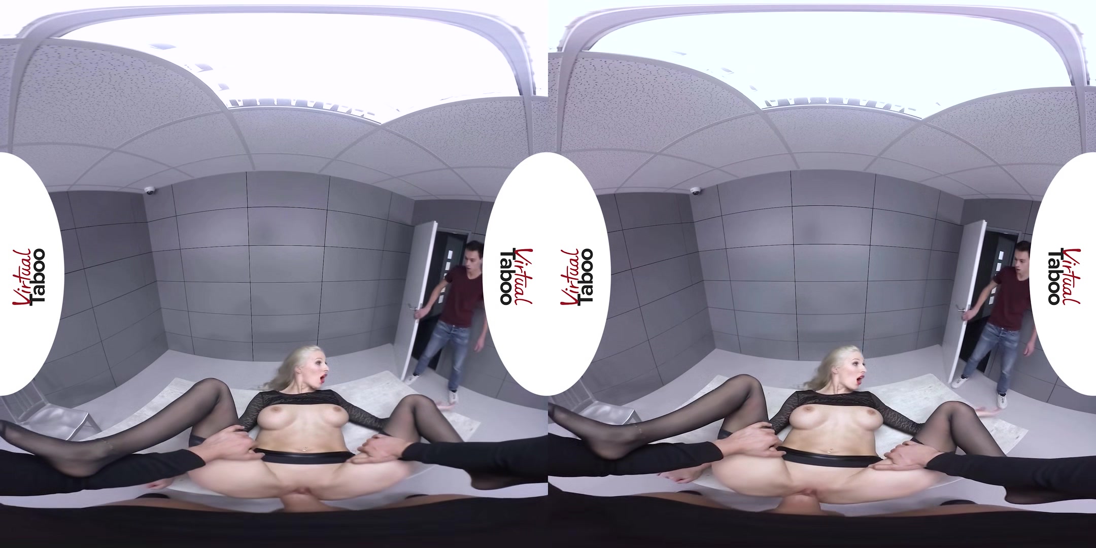 Mavie Pearl VR Porn: Arrested Mom Fucks For Freedom - VirtualTaboo