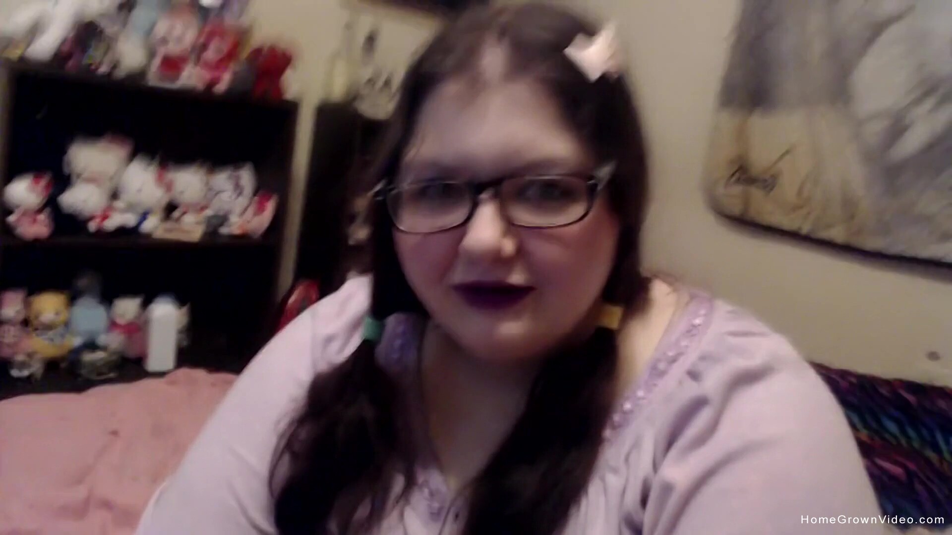 Real amateur BBW and her boyfriend make a porno