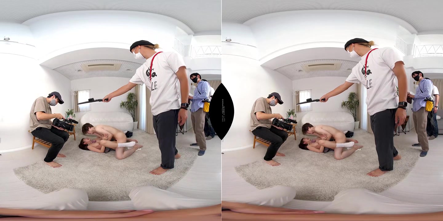 Hikari Aozora in At My First AV Shoot, the Other Person Was Hikari Aozora! - SodCreate