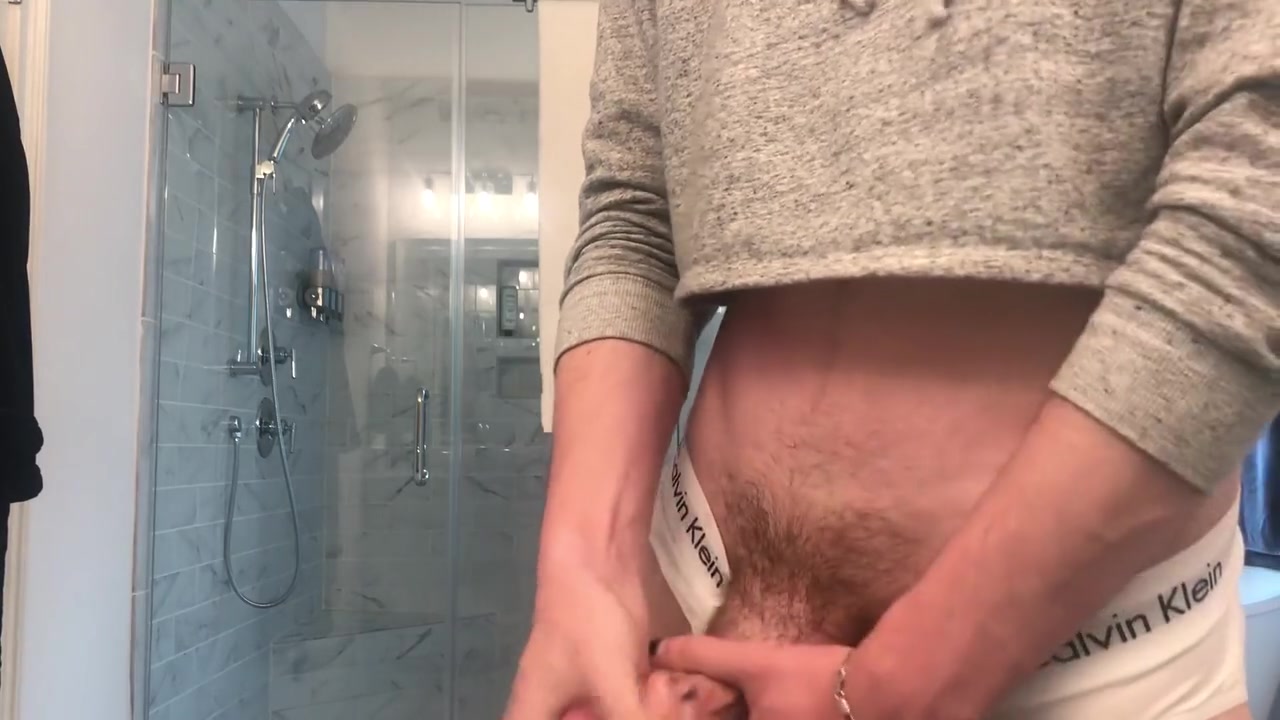 20 Year Old Jesse Gold Jerks Off In A Crop Top And Tighty Whities