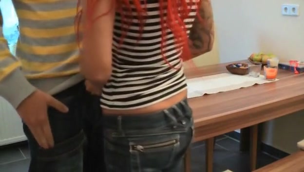 Her amazing ass was penetrated by humongous tweenie