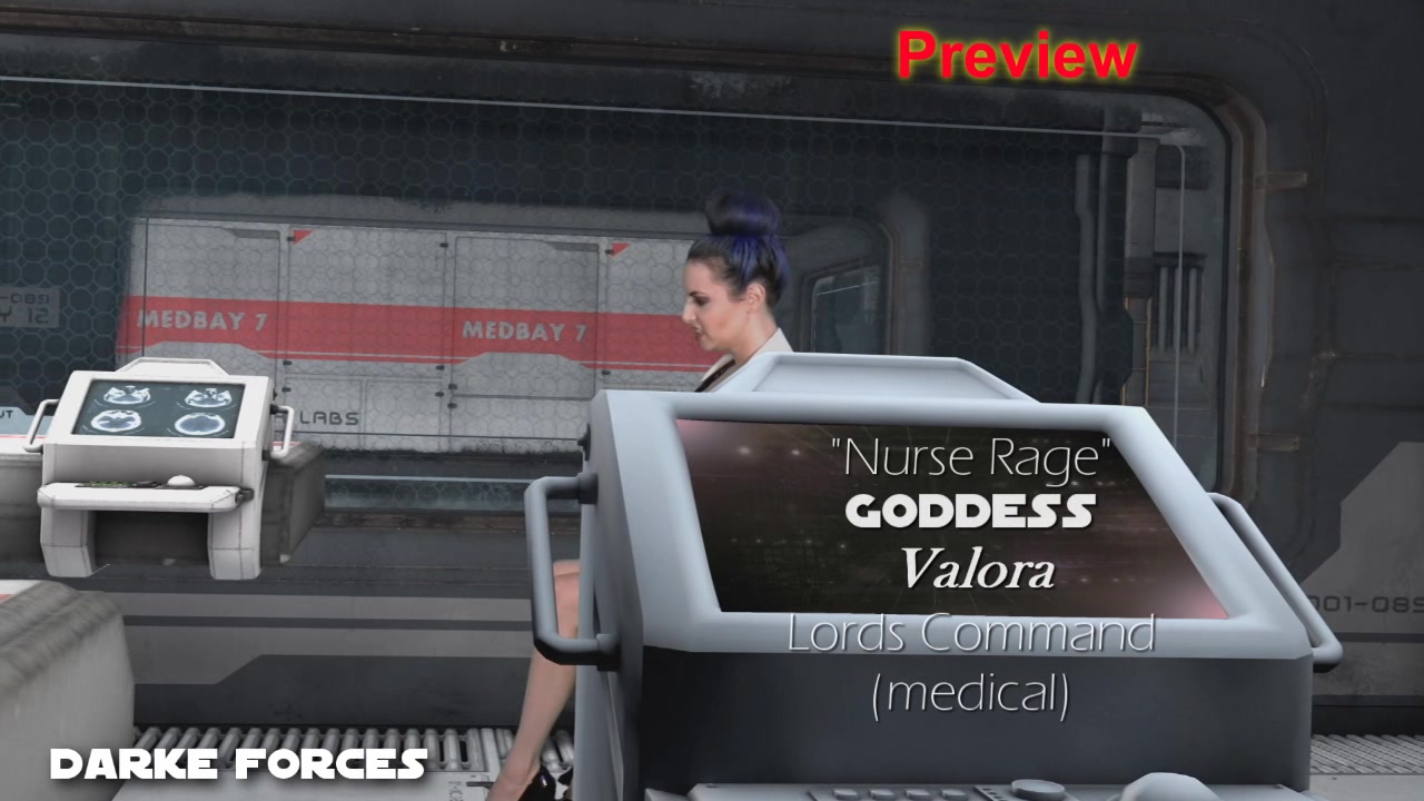Darke Forces 1 Extract 34 Taming Nurse Rage - Ticklevideos