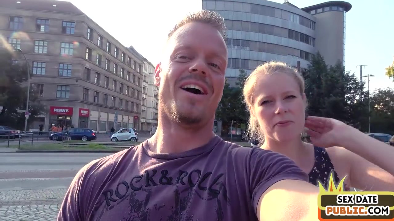 German sex date amateur babe public POV fucked outdoor
