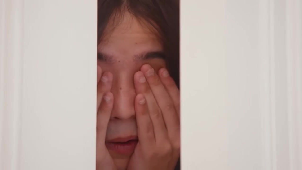 her stepson s friend spying on her while she pleases herself